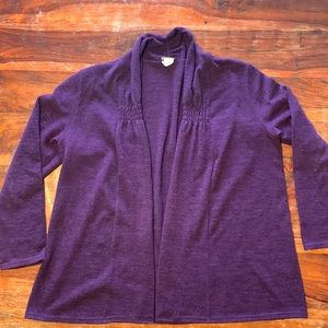 Effeci brand purple cover up size 2 x